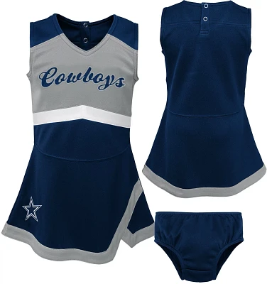 Outerstuff Infant Girls' Dallas Cowboys Cheer Captain Dress