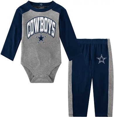 Outerstuff Infants' Dallas Cowboys Rookie Of Year Long Sleeve Creeper Set