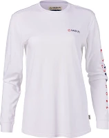 Magellan Outdoors Women's Grotto Falls Americana Long Sleeve Fishing Shirt