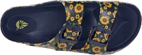 O’Rageous Women’s 2 Buckle Floral Slides