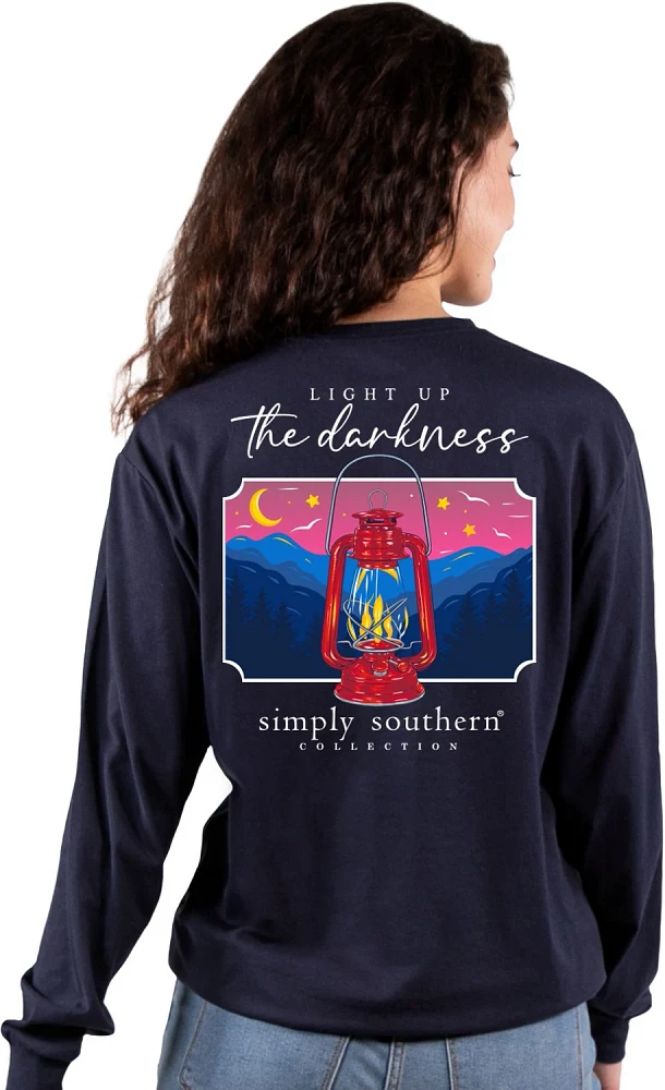 Simply Southern Women’s Lamp Long Sleeve T-shirt