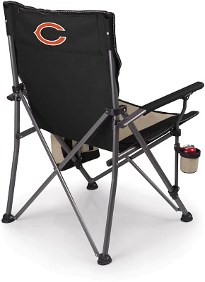 Picnic Time Chicago Bears Logo Big Bear XXL Camp Chair with Cooler                                                              