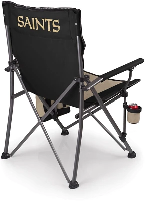 Picnic Time New Orleans Saints Team Big Bear XXL Camp Chair with Cooler                                                         