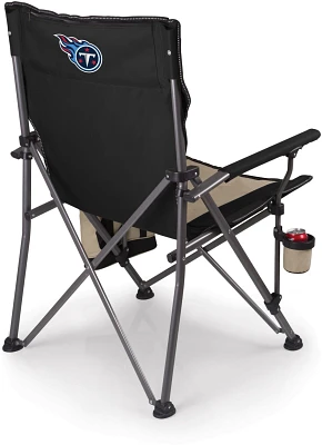 Picnic Time Tennessee Titans Logo Big Bear XXL Camp Chair with Cooler                                                           