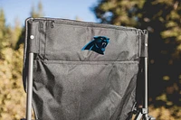 Picnic Time Carolina Panthers Logo Big Bear XXL Camp Chair with Cooler                                                          