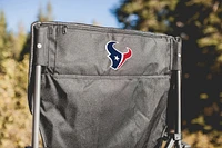 Picnic Time Houston Texans Logo Big Bear XXL Camp Chair with Cooler                                                             