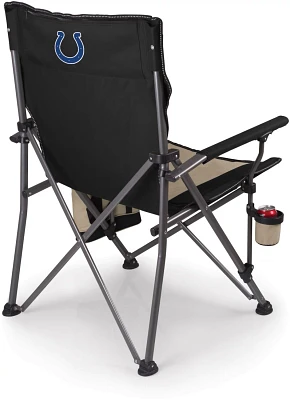 Picnic Time Indianapolis Colts Logo Big Bear XXL Camp Chair with Cooler                                                         