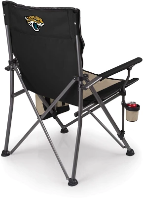 Picnic Time Jacksonville Jaguars Logo Big Bear XXL Camp Chair with Cooler                                                       
