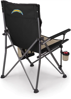 Picnic Time Los Angeles Chargers Logo Big Bear XXL Camp Chair with Cooler                                                       