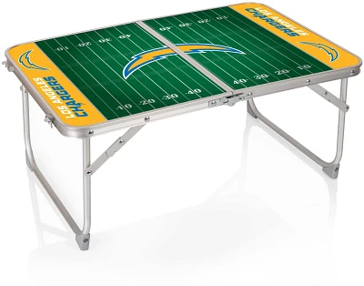 Picnic Time San Diego Chargers Mini Portable Folding Table                                                                      
