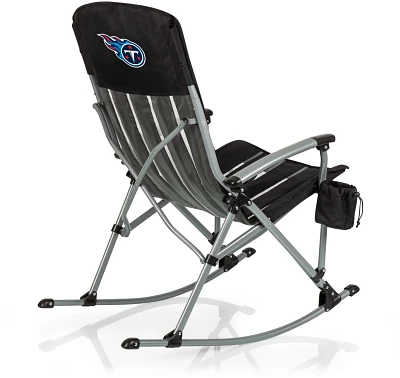 Picnic Time Tennessee Titans Outdoor Rocking Camp Chair                                                                         