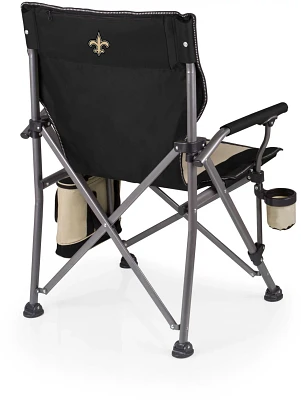 Picnic Time New Orleans Saints Outlander Folding Camp Chair with Cooler                                                         