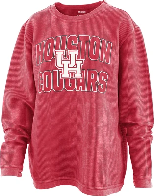 Three Square Women's University of Houston Maxima Comfy Cord Long-Sleeve T-Shirt                                                