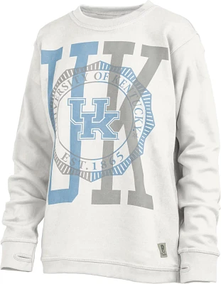 Three Square Women's University of Kentucky Overprint Block Shoreline Long-Sleeve Fleece