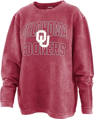 Three Square Women's University of Oklahoma Maxima Comfy Cord Long-Sleeve T-Shirt                                               