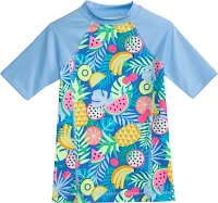 O'rageous Girls' 4-7 All the Fruits Rash Guard