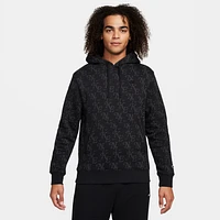 Nike Men's NSW Club PO BB LA Monogram Long Sleeve Hoodie