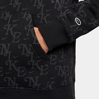 Nike Men's NSW Club PO BB LA Monogram Long Sleeve Hoodie