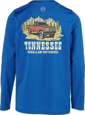 Magellan Outdoors Boys' Tennessee Local State Graphic Crew Long Sleeve T-shirt