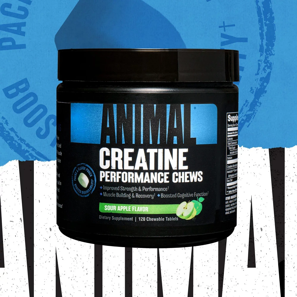 Animal Universal Nutrition Creatine Chews 120-Pack                                                                              