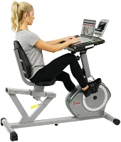 Sunny Health & Fitness Recumbent Desk Exercise Bike                                                                             