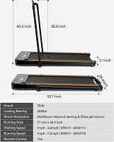 UREVO Strol Lite 2-in-1 Under Desk Treadmill                                                                                    