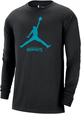 Nike Men's Charlotte Hornets Jordan Long Sleeve T-shirt