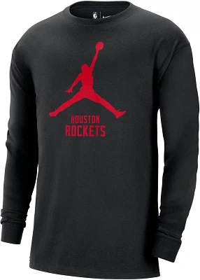 Nike Men's Houston Rockets Jordan Long Sleeve T-shirt