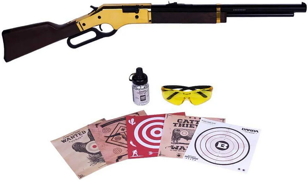 Barra Airguns 1866 Junior Cowboy .177 Air Rifle Bundle                                                                          