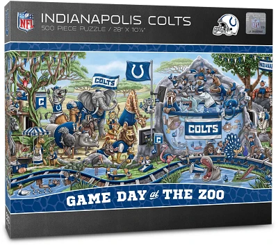 YouTheFan Indianapolis Colts Game Day At The Zoo 500-Piece Puzzle                                                               