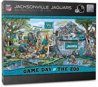 YouTheFan Jacksonville Jaguars Game Day At The Zoo 500-Piece Puzzle                                                             
