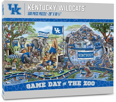 YouTheFan University of Kentucky Game Day At The Zoo 500-Piece Puzzle                                                           