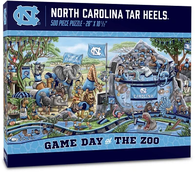 YouTheFan University of North Carolina Game Day At The Zoo 500-Piece Puzzle                                                     