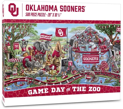 YouTheFan University of Oklahoma Game Day At The Zoo 500-Piece Puzzle                                                           