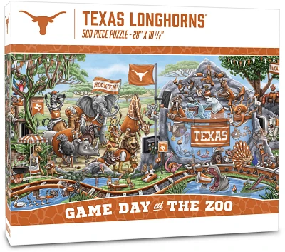 YouTheFan University of Texas Game Day At The Zoo 500-Piece Puzzle                                                              