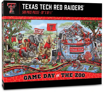 YouTheFan Texas Tech University Game Day At The Zoo 500-Piece Puzzle                                                            