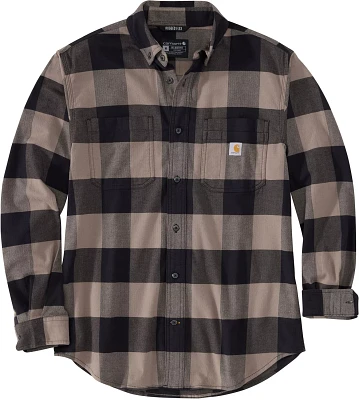 Carhartt Men's Plaid Flannel Midweight Relaxed Fit Long Sleeve Shirt                                                            