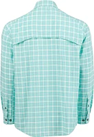 Magellan Outdoors Men's Plaid Pro Angler Long Sleeve Fishing Shirt