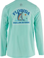 Magellan Outdoors Boys' Florida Local State Graphic Crew Long Sleeve T-shirt