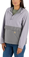 Carhartt Women's Rain Defender Loose Fit Lightweight Packable Anorak Jacket