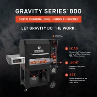 Masterbuilt Gravity Series 800 Digital Charcoal Grill, Griddle and Smoker                                                       