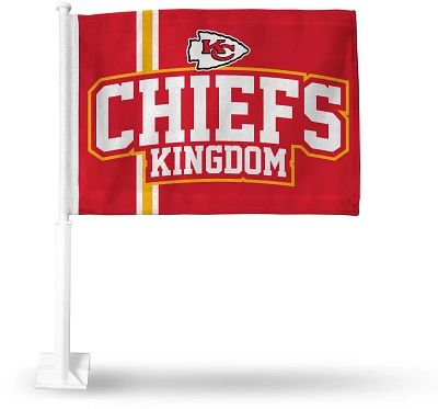 Rico Tag Express Kansas City Chiefs Kingdom Double Sided Car Flag                                                               