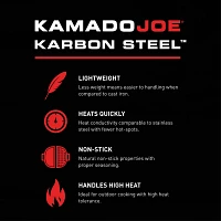 Kamado Joe Karbon Steel Carbon Steel Paella Pan                                                                                 
