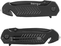 Sheffield Alloy Series Moab 3.5 in Auto Emergency Folding Pocket Knife                                                          