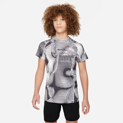 Nike Boys' Dri-FIT AOP Short Sleeve Shirt