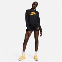 Nike Women's NSW Club Fleece FT GX Crew Long Sleeve Sweatshirt