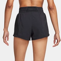 Nike Women's NK One Swoosh HBR Dri-FIT Mid-Rise Brief-Lined Shorts