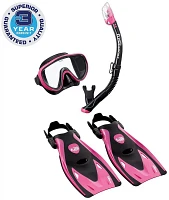 TUSA Sport Adults' Serene Snorkel Travel Set