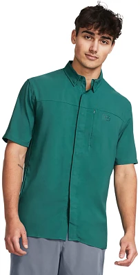 Under Armour Men's Shorebreak Hybrid Woven Short Sleeve Shirt