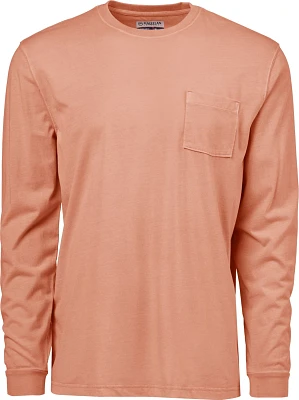 Magellan Outdoors Men's Shore & Line Washed Long Sleeve Pocket T-shirt